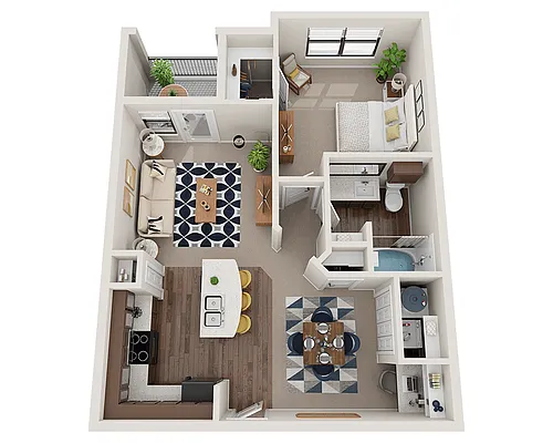 Floor plan A1D
