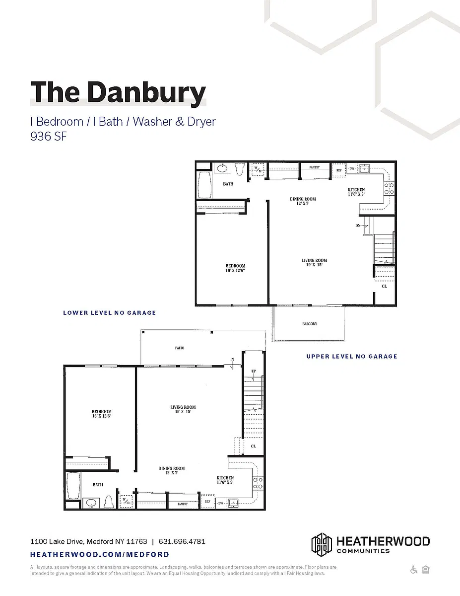 Floor plan The Danbury