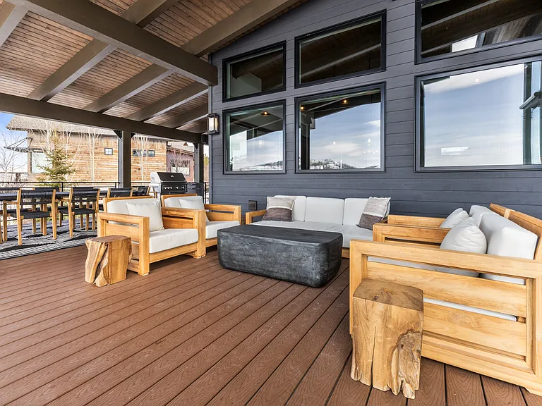 Main Level Wraparound Covered Deck