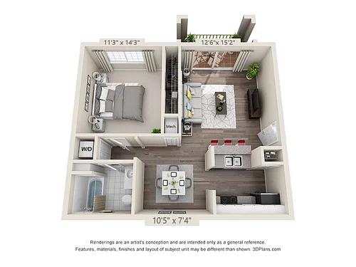 Floor plan Bordeaux
