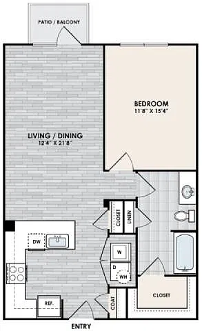 Floor plan A1G