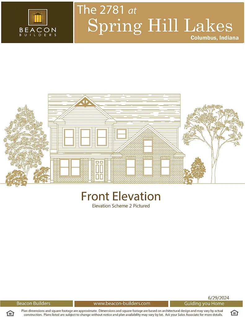 2781 Lakefront Lot with basement Plan, Spring Hill Lake photo 1