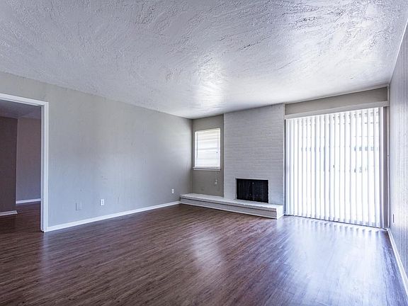 Living room at Rock Canyon apartments