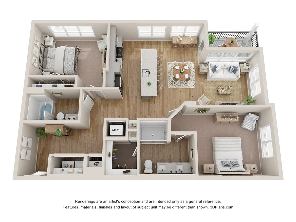 Floor plan B2K