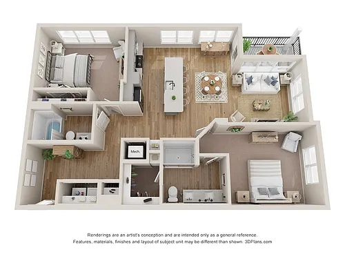 Floor plan B2K