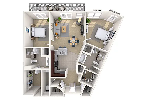 Floor plan Silver Comet