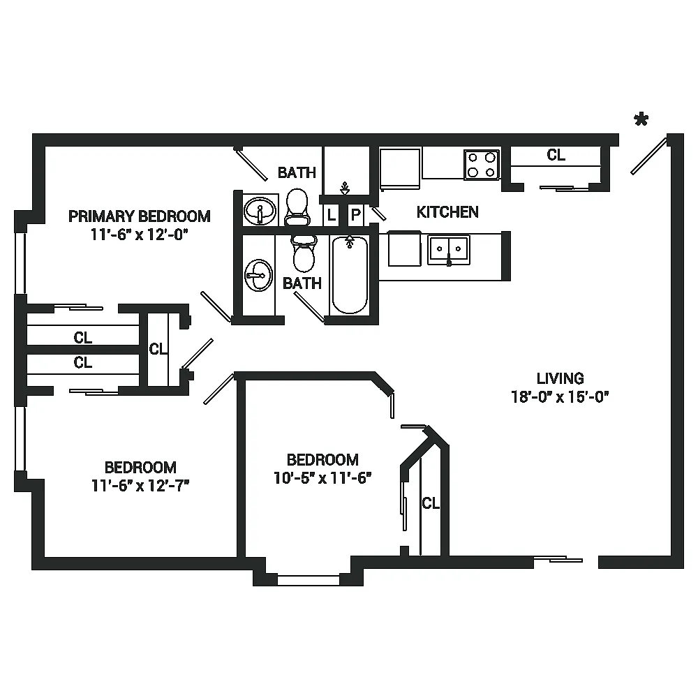 Floor plan C1