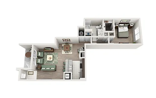 Floor plan The Chartreuse