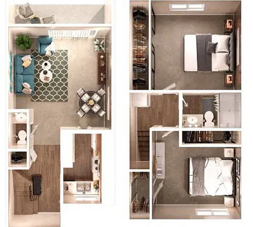Floor plan 2x1.5ArTH