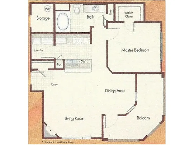 Floor plan Amber 4