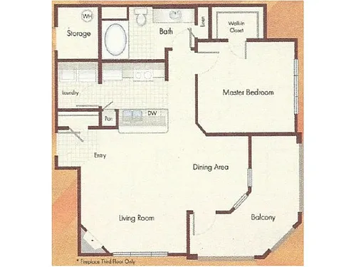 Floor plan Amber 4