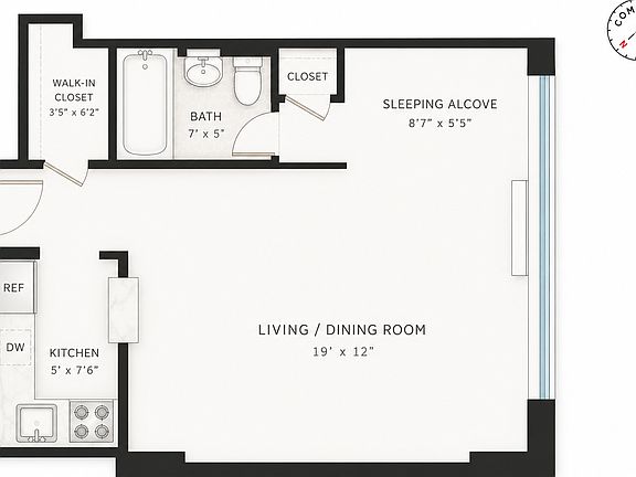 2nd image of 201 W 21st St APT 14G