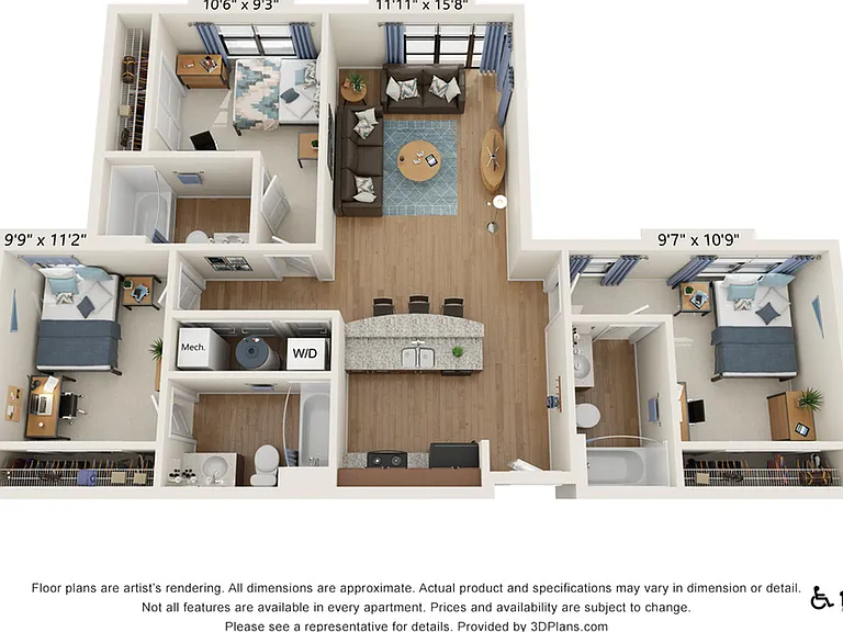 3 Bedroom 3 Bathroom B 3 Bedroom 3 Bathroom B