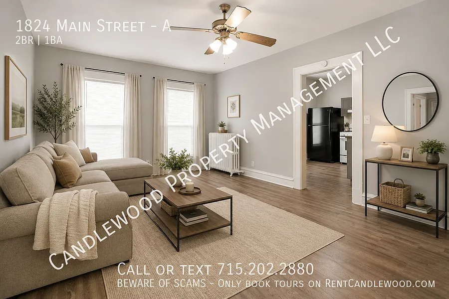 2 Bed 1 Bath Apartment Available For Rent NOW! — Photo 2