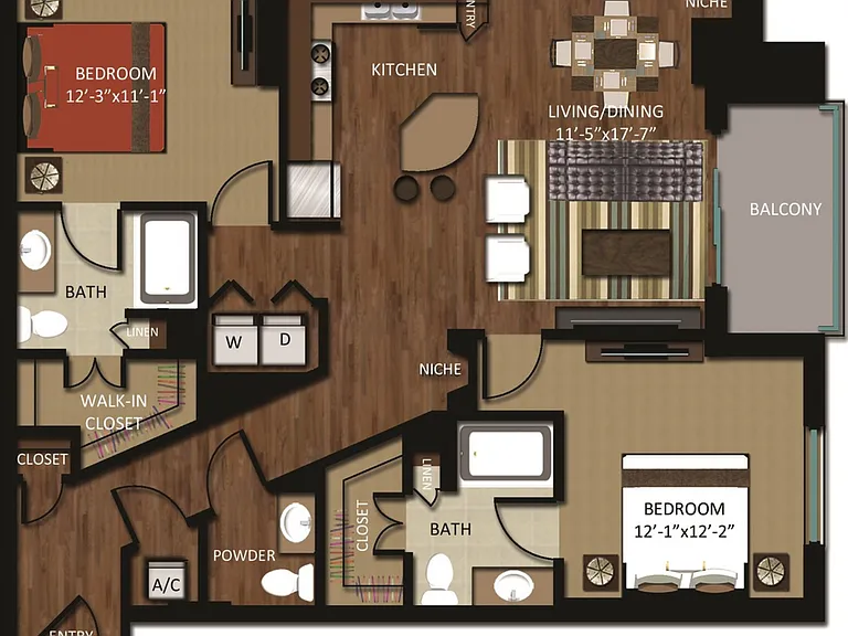 B6 1305 sqft B6 1305 sqft