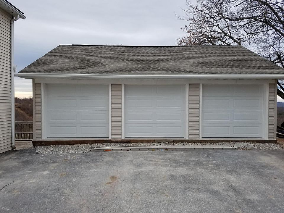 Exterior of the garage