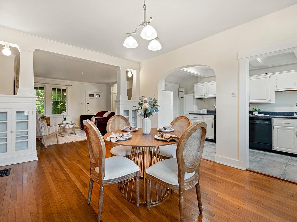 Open plan living area