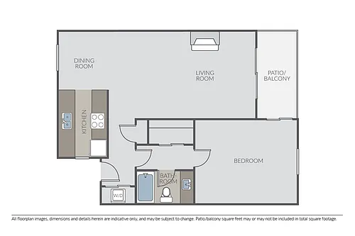 Floor plan Plan 1A