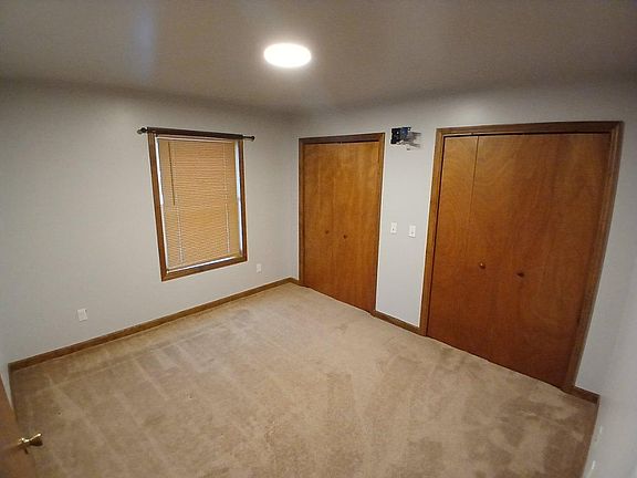 main bedroom with double closets