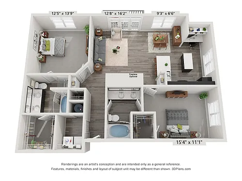 Floor plan Stratford | Elevated