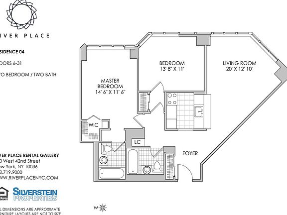 2nd image of 1 River Pl APT 2004