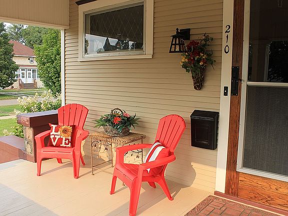 Front covered porch