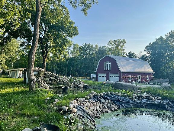 Farm Market and pond