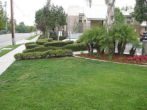 Beautiful welcoming entrance