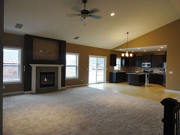 Kitchen open to great room