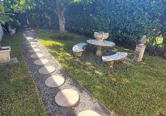 Private garden
