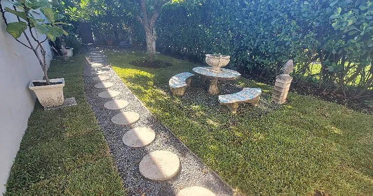 Private garden