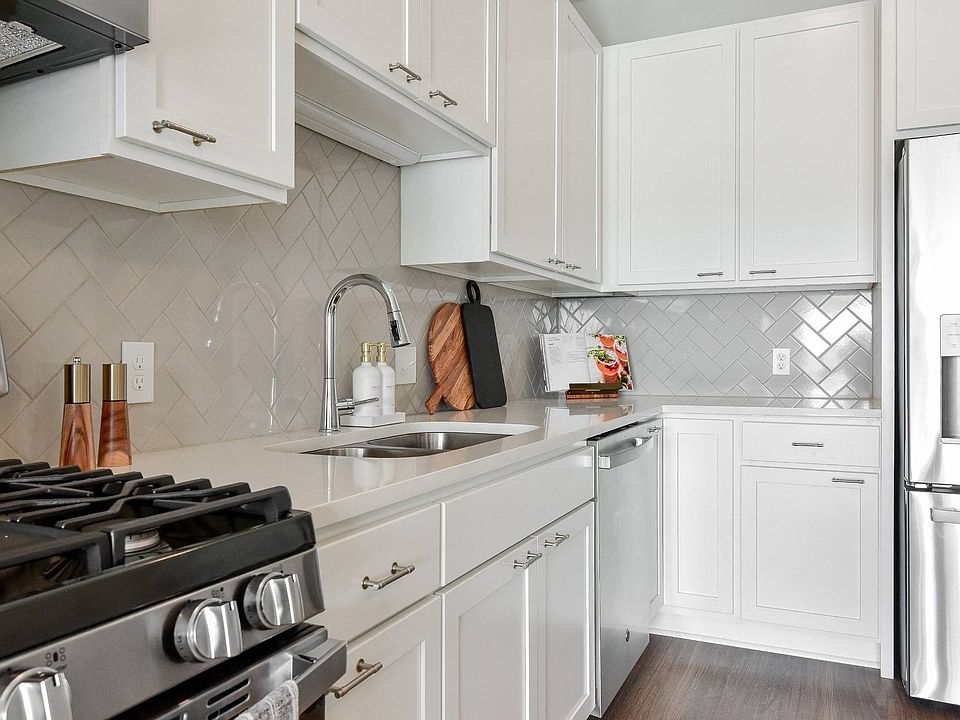 Designer finishes at The Hallon luxury apartments in Hopkins, MN