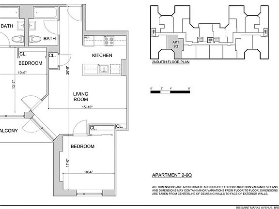 2nd image of 497 Saint Marks Ave APT 4Q