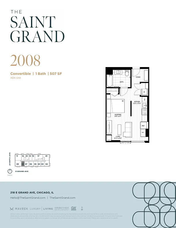 Floor plan 2008