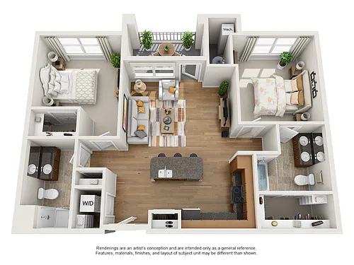 Floor plan The Duke