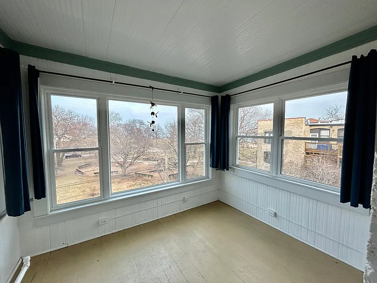 view from north facing porch