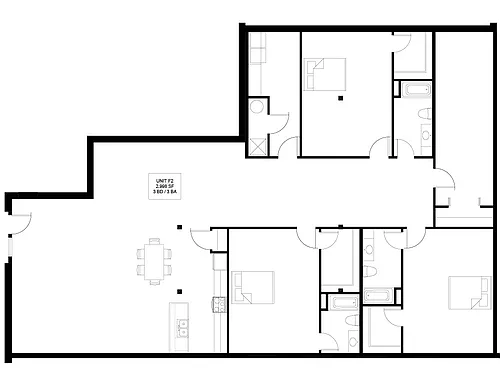 Floor plan The Partridge
