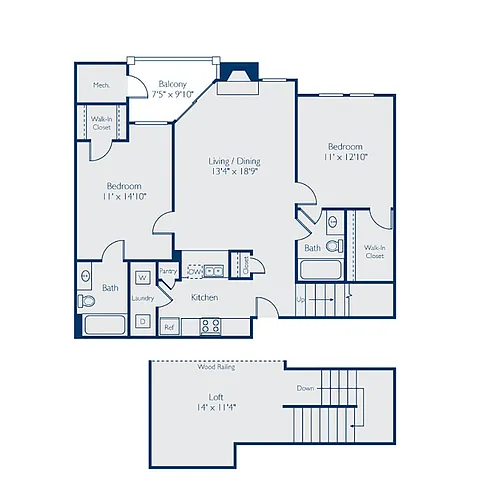 Floor plan The Providence