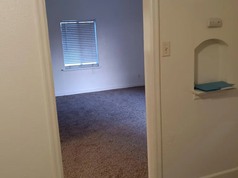 View To Living Room From Kitchen Area