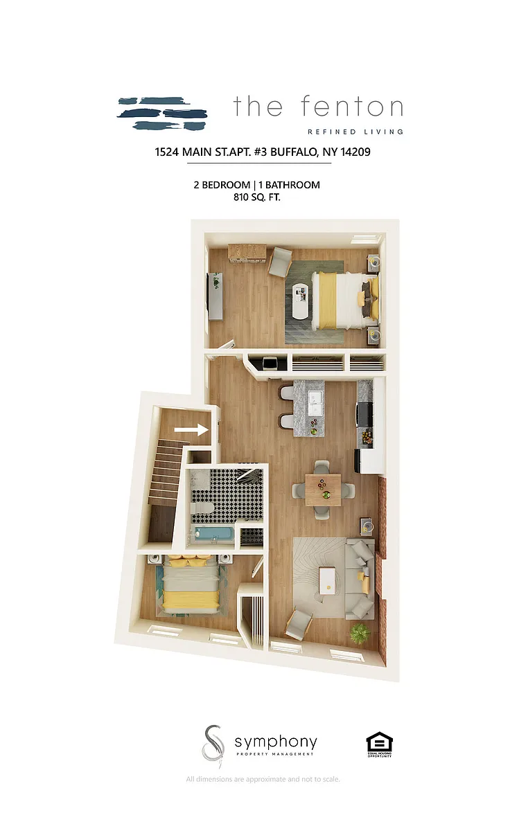 Floor plan The Loft Collection (B1US)