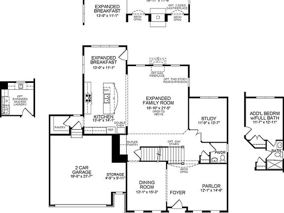 Optional First Floor