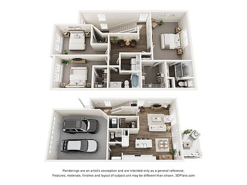 Floor plan Townhouse