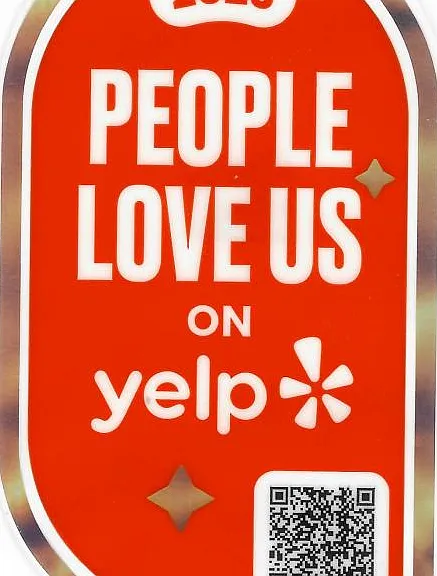 Thank you to the Yelp Community for recognizing our amazing team! 

"Yelp People Love Us Award!"