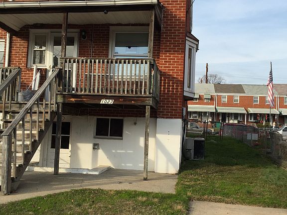 Here is a picture of the deck and side yard.