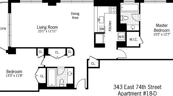 2nd image of 343 E 74th St #18DD