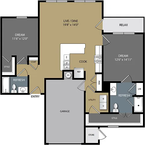 Floor plan B5
