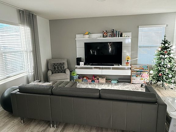 Living room + kitchen