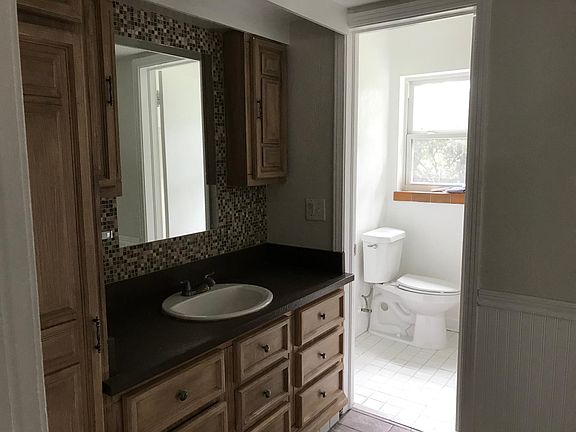 This master bath has been just renovated.