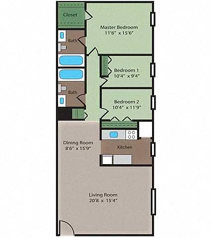 Floor plan Ash