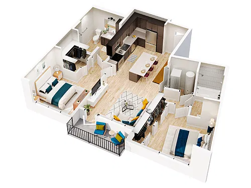 Floor plan Jennings